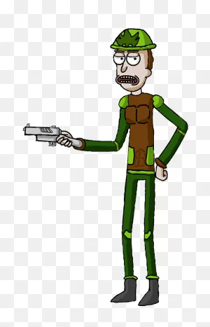 גנרל העצים ריק ומורטי/tree General Rick And Morty - Portal Gun ClipartFlare.com 