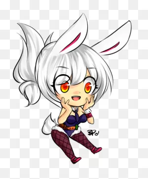 Riven By Kawailemon - Battle Bunny Riven Chibi Clipart - Large ClipartFlare.com 