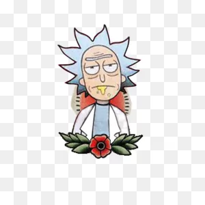 Rick & Morty For Stencil | Rick And Morty Tattoo, Rick And Morty ClipartFlare.com 