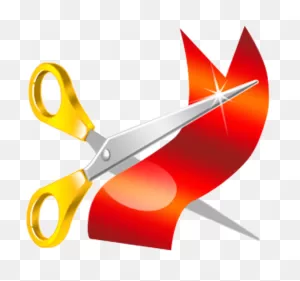 Ribbon Cutting - Blue Ribbon Cutting Clipart - Png Download ClipartFlare.com 