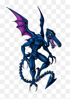 ClipartFlare :: Bestiary: Metroid Fusion - Neo Ridley