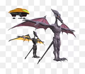Nintendo Switch - Super Smash Bros. Ultimate - Ridley - The Models ClipartFlare.com 