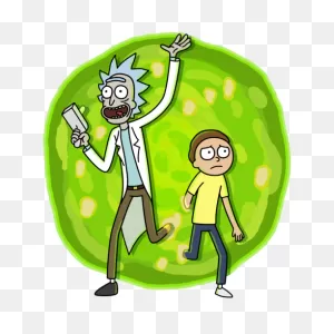 Facebook Stickers - Rick And Morty — Corey Booth Art