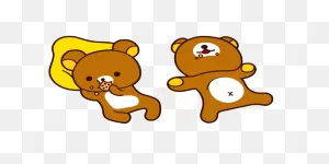 Rilakkuma Eating Cookie Cursor – Custom Cursor