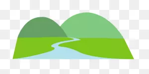 River Flowing Through The Mountains Clipart. Free Download ClipartFlare.com 