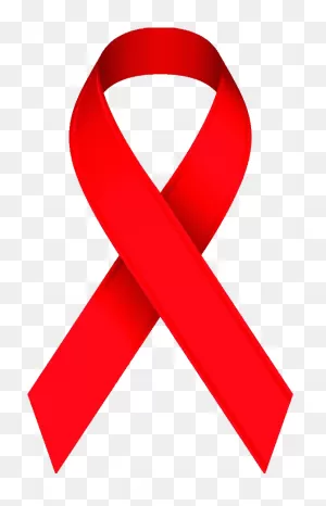 Awareness Ribbon Clip Art Red - Hiv Awareness Ribbon - Png ClipartFlare.com 