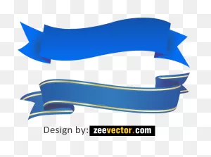 Blue Ribbon Vector Free - Free Vector Design - Cdr, Ai, Eps, Png, PNG-WebP