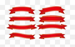 Red Ribbon Vector - Banner Vector Free Download - (1092X715) Png ClipartFlare.com 