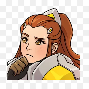 Brigitte ” Drawn For Work - Roadhog And Brigitte Transparent Png ClipartFlare.com 