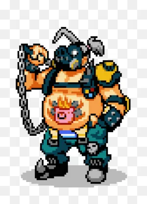 Pixel Hell — I Love Roadhog So Much Please Give Him As Much...