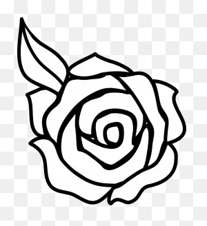 Download Rose Clip Art - Beginner Rose Drawing Easy - Png Download ClipartFlare.com 