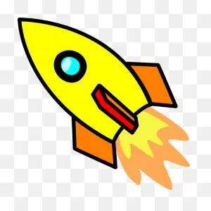 Cartoon Rocket Ship Clipart - Clipart Rocket Png Transparent Png ClipartFlare.com 