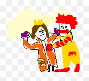 Download Mcdonalds Clipart Ronald Mcdonald - Cartoon - Full Size ClipartFlare.com 