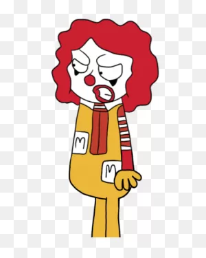 Ronald Mcdonald | The Microsoft Sam Jr Show Wiki | ClipartFlare