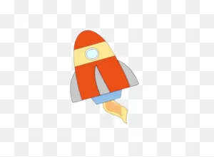Design Cartoon Red Launch Rocket Space Fly. Red Rocket Clip Art ClipartFlare.com 