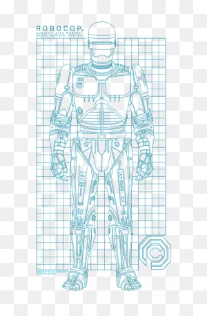 Robocop Yoga Mat