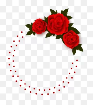 Flower Frame Clipart 28, Buy Clip Art - Flower Rose Border Design ClipartFlare.com 