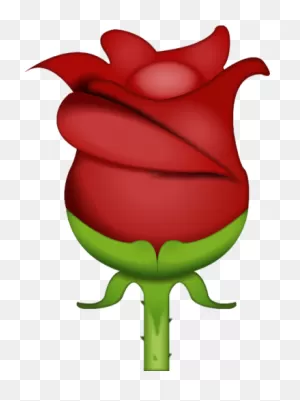 Download Rose Emoji Image In Png | Emoji Island
