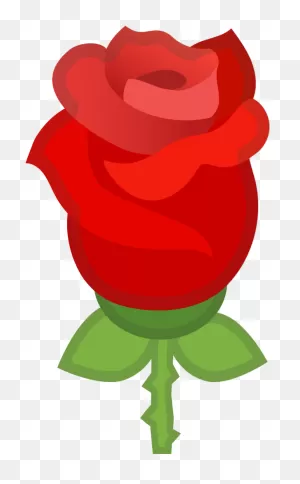 Red,rose,cartoon,clip Art,illustration,rose Roses,rose - Emoji ClipartFlare.com 