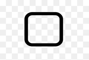 Free Download Check Box Empty Rounded Square Icon Webfont - Shapes ClipartFlare.com 