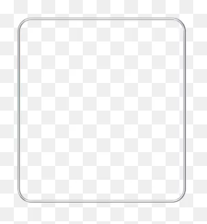 Rounded Square Png - Thin White Frame Png Clipart - Large Size Png ClipartFlare.com 