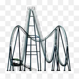 Roller Coaster Png - Roller Coaster Transparent Clipart - Full ClipartFlare.com 