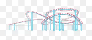 Transparent Rollercoaster Png - Transparent Background Roller ClipartFlare.com 