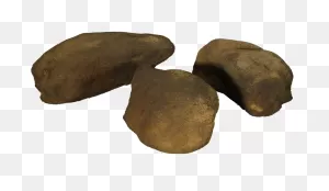 River Stone Clusters - Set Of 3 Artificial Rocks For Reptiles