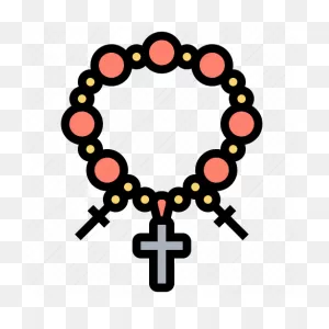 Bead, Catholic, Crucifix, Pray, Rosary Icon - Download On Iconfinder