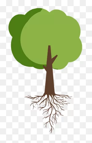 Tree With Roots - Illustration Clipart - Full Size Clipart ClipartFlare.com 