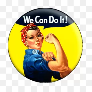 Transparent Rosie The Riveter Clipart - People Cartoon Png Gif ClipartFlare.com 