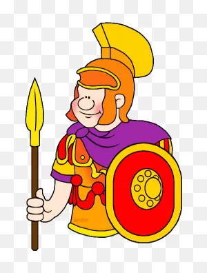 Rome Clip Art By Phillip Martin, Roman Soldier