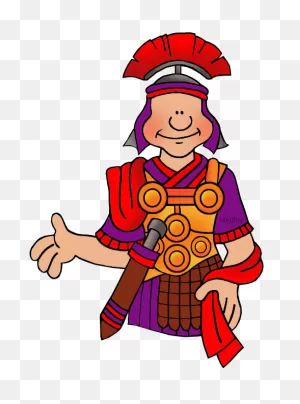 Rome Clip Art By Phillip Martin, Roman Soldier