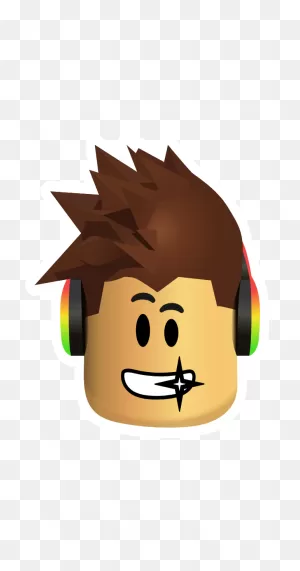Roblox Character Head Sticker | Lego Roblox, Roblo