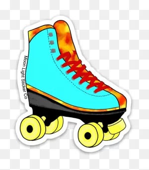 Roller Skate Sticker – Moon Light Sticker Co.