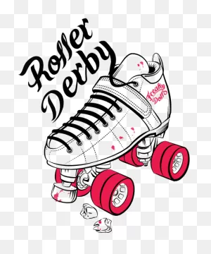 Roller Derby Team - Roller Derby Skate Illustration Clipart - Full ClipartFlare.com 