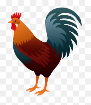 Colorful Rooster Design - Free Clip Art | Chicken Clip Art ClipartFlare.com 