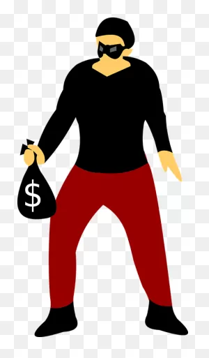 Robber Criminal - Free Vector Graphic On ClipartFlare