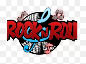 Rock N Roll Logo Clipart - Full Size Clipart (#3892661) - ClipartFlare