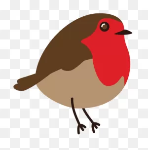 Red Robin - European Robin Clipart - Full Size Clipart (#3764978 ClipartFlare.com 