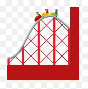 Roller Coaster Joypixels Sticker - Roller Coaster Joypixels Riding ClipartFlare.com 