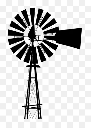 Australia Oklahoma Windmill Agriculture Farm - Rule Of Thirds ClipartFlare.com 