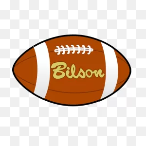 Bilson Rugby Ball Vector Image | Free PNG-WebP