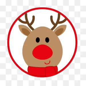 Download Rudolf Nose Png Graphic Stock - Rudolph Tag Png Image ClipartFlare.com 