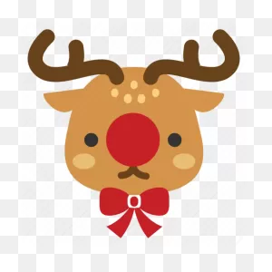 Red Nose, Reindeer, Rudolph, Christmas, Deer, Rudolf, Xmas Icon ClipartFlare.com 
