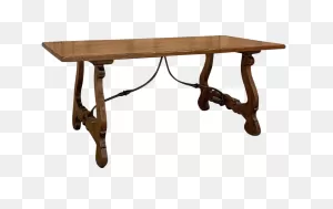 Montauk Solid Wood Dining Table | Rustic Walnut