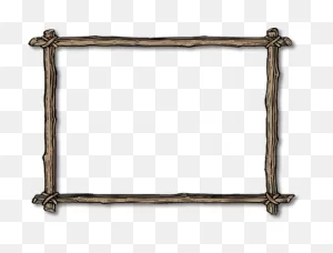 Rustic Wood Border Clipart - ClipartFlare