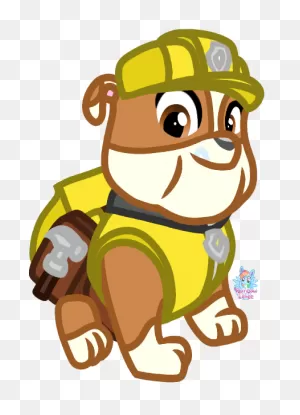 Paw Patrol Rubble | Rainbow Eevee Wiki | ClipartFlare