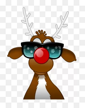 Rudolph Nose Png - Reindeer Png Clipart - Full Size Clipart ClipartFlare.com 