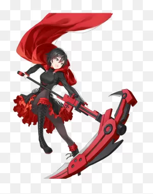 Ruby Rose - Rwby Clipart - Large Size Png Image - ClipartFlare